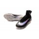 Chaussures Nike - Crampons de Footabll Homme - Nike Mercurial Superfly 5 FG Noir Argent