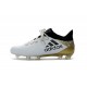 Adidas X 16.1 AG/FG - Crampons foot Nouveau Blanc Noir Or