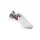 Chaussures de football Nike Tiempo Legend 6 FG Hommes Blanc Rouge