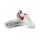 Chaussures de football Nike Tiempo Legend 6 FG Hommes Blanc Rouge