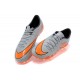 Nike Hypervenom Phantom FG - Terrain Sec - Chaussures De Foot - Neymar - Argenté Orange