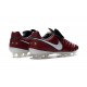 Chaussures de football Nike Tiempo Legend 6 FG Hommes Vin Rouge Blanc