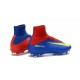 Nike Mercurial Superfly 5 FG - Chaussures de Football 2016 Bleu Rouge Jaune