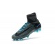 Nike Mercurial Superfly 5 FG - Chaussures de Football 2016 Gris Bleu Noir