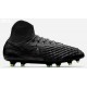 Chaussures de football - Nouveau Nike - Magista Obra II FG Noir Volt