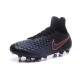 Chaussures de football - Nouveau Nike - Magista Obra II FG Noir Carmin