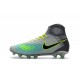 Chaussures de football - Nouveau Nike - Magista Obra II FG Platine Noir Vert