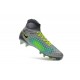 Chaussures de football - Nouveau Nike - Magista Obra II FG Platine Noir Vert