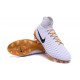 Chaussures de football - Nouveau Nike - Magista Obra II FG Blanc Or