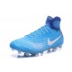 Chaussures de football - Nouveau Nike - Magista Obra II FG Bleu Blanc