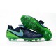 Chaussures de football Nike Tiempo Legend 6 FG Hommes Bleu Mer Bleu Vert