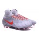 Chaussures de football - Nouveau Nike - Magista Obra II FG Gris Orange