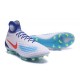 Chaussures de football - Nouveau Nike - Magista Obra II FG Blanc Bleu Orange