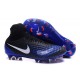 Chaussures de football - Nouveau Nike - Magista Obra II FG Noir Bleu Blanc