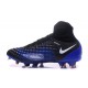 Chaussures de football - Nouveau Nike - Magista Obra II FG Noir Bleu Blanc