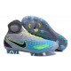 Chaussures de football - Nouveau Nike - Magista Obra II FG Platine Noir Vert