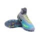 Chaussures de football - Nouveau Nike - Magista Obra II FG Platine Noir Vert