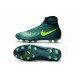 Chaussures de football - Nouveau Nike - Magista Obra II FG Turquoise Rio Volt Obsidienne Jade