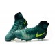 Chaussures de football - Nouveau Nike - Magista Obra II FG Turquoise Rio Volt Obsidienne Jade