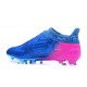 Nouveau Crampons - Adidas X 16+ Purechaos FG Bleu Rose Blanc