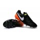 Chaussures de football Nike Tiempo Legend 6 FG Hommes Noir Blanc Hyper Orange Volt