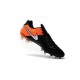 Chaussures de football Nike Tiempo Legend 6 FG Hommes Noir Blanc Hyper Orange Volt