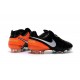 Chaussures de football Nike Tiempo Legend 6 FG Hommes Noir Blanc Hyper Orange Volt