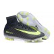 Nike Mercurial Superfly 5 FG - Chaussures de Football 2016 Algue Volt Hasta Blanc