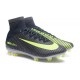 Nike Mercurial Superfly 5 FG - Chaussures de Football 2016 Algue Volt Hasta Blanc