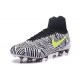 Nouveau Crampons Nike Magista Obra II FG Noir Blanc Jaune