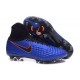 Hommes Chaussures Nike Magista Obra II FG Bleu Noir Orange