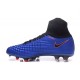 Hommes Chaussures Nike Magista Obra II FG Bleu Noir Orange