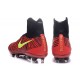 Hommes Chaussures Nike Magista Obra II FG Noir Rouge Jaune