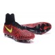 Hommes Chaussures Nike Magista Obra II FG Noir Rouge Jaune