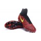 Hommes Chaussures Nike Magista Obra II FG Noir Rouge Jaune