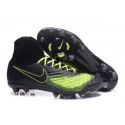 Nouveau Crampons Nike Magista Obra II FG Noir Volt