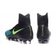 Nouveau Crampons Nike Magista Obra II FG Noir Bleu Vert