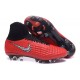 Nouveau Crampons Nike Magista Obra II FG Rouge Noir