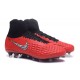 Nouveau Crampons Nike Magista Obra II FG Rouge Noir