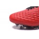 Nouveau Crampons Nike Magista Obra II FG Rouge Noir