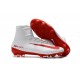 Nike Mercurial Superfly 5 FG - Chaussures de Football 2016 Blanc Rouge