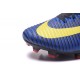 Nike Mercurial Superfly 5 FG - Chaussures de Football 2016 Barcelona FC Bleu Rouge Jaune Noir
