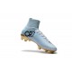 Nouvelles Nike Mercurial Superfly 5 FG - Chaussures de Football CR7 Vitórias Blanc Or Noir