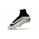 Nouvelles Nike Mercurial Superfly 5 FG - Chaussures de Football Blanc Or Noir