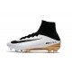 Nouvelles Nike Mercurial Superfly 5 FG - Chaussures de Football Blanc Or Noir