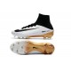 Nouvelles Nike Mercurial Superfly 5 FG - Chaussures de Football Blanc Or Noir