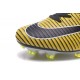 Nouvelles Nike Mercurial Superfly 5 FG - Chaussures de Football Jaune Noir Blanc