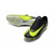 Nouveau Chaussures Football - Nike Mercurial Vapor XI FG Crampons CR7 Algue Volt Hasta Blanc