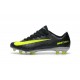Nouveau Chaussures Football - Nike Mercurial Vapor XI FG Crampons CR7 Algue Volt Hasta Blanc