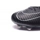 Nouveau Chaussures Football - Nike Mercurial Vapor XI FG Crampons Noir Blanc